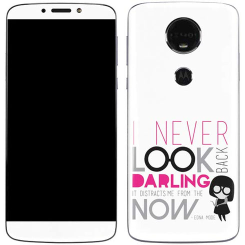Disney The Incredibles Edna Mode Art Moto E5 Plus Skin
