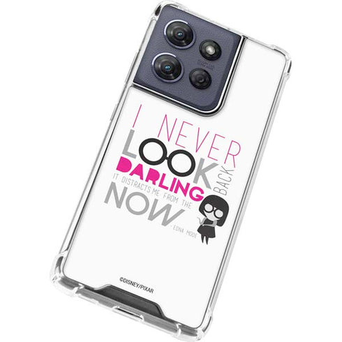 Disney The Incredibles Edna Mode Art Moto G 5G (2025) Clear Case