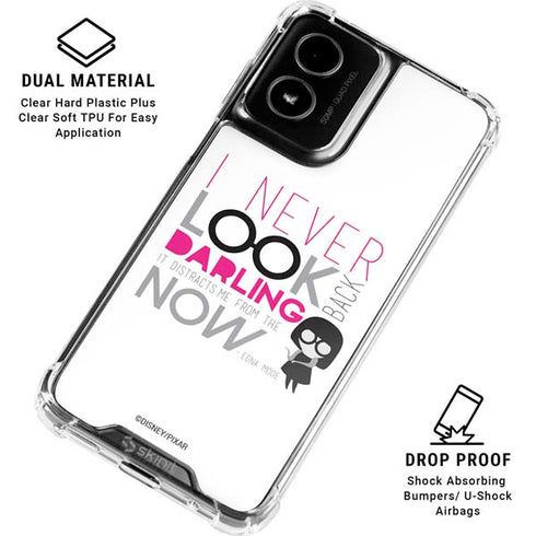 Disney The Incredibles Edna Mode Art Moto G Power 5G (2024) Clear Case