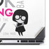 Disney The Incredibles Edna Mode Art Dell Precision Skin