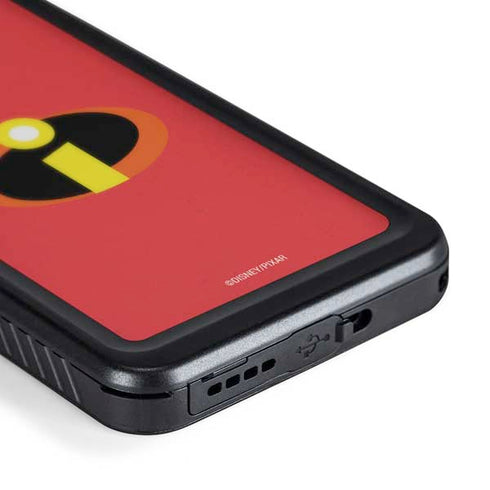 Disney The Incredibles Main Logo Galaxy S24 Plus Waterproof Case
