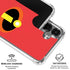 Disney The Incredibles Main Logo Galaxy S26 Clear Case