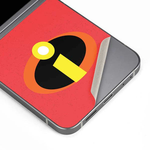 Disney The Incredibles Main Logo Galaxy Z Flip6 Skin