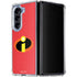 Disney The Incredibles Main Logo Galaxy Z Fold5 5G Clear Case