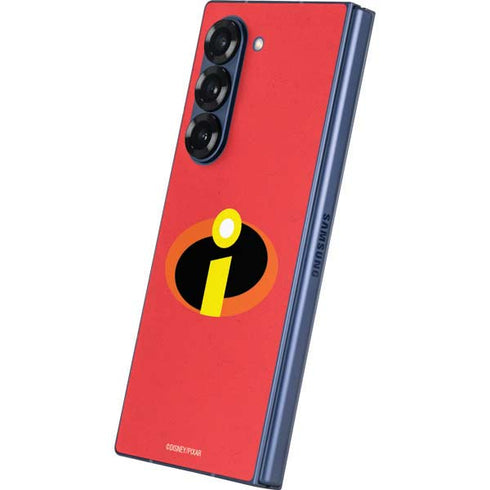 Disney The Incredibles Main Logo Galaxy Z Fold6 Skin