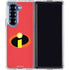 Disney The Incredibles Main Logo Galaxy Z Fold7 Clear Case