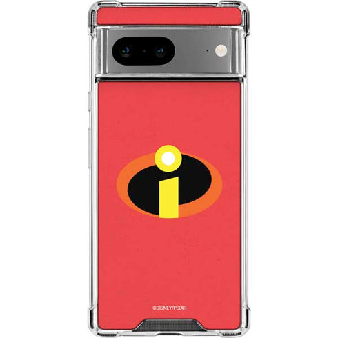 Disney The Incredibles Main Logo Google Pixel 8a Clear Case