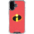 Disney The Incredibles Main Logo iPhone 16 Clear Case
