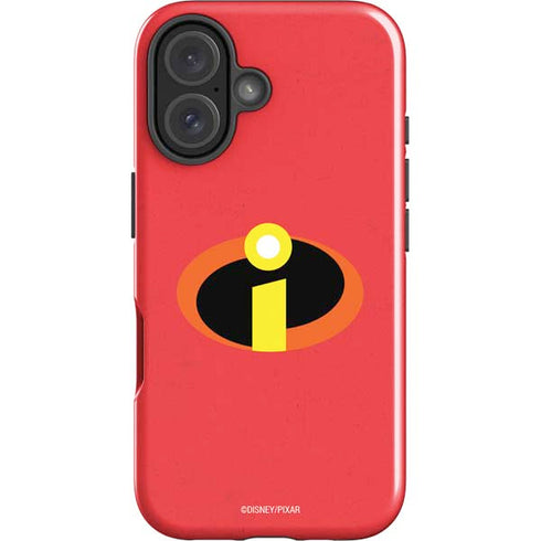 Disney The Incredibles Main Logo iPhone 16 Impact Case