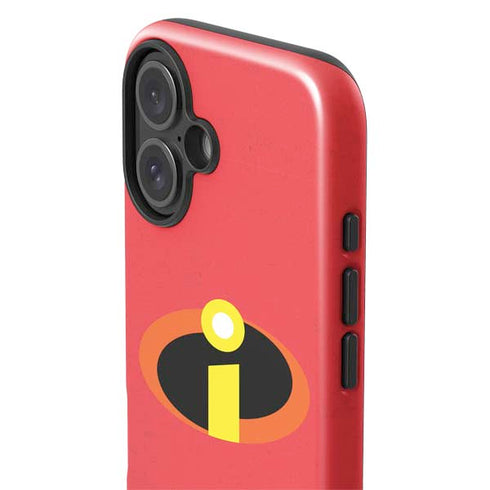 Disney The Incredibles Main Logo iPhone 16 Plus Impact Case