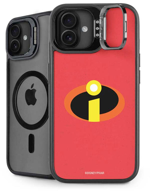 Disney The Incredibles Main Logo iPhone 16 Plus Kickstand Case