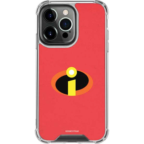 Disney The Incredibles Main Logo iPhone 16 Pro Clear Case