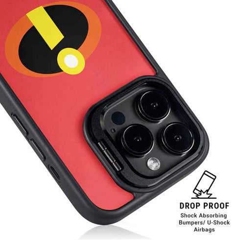Disney The Incredibles Main Logo iPhone 16 Pro Kickstand Case