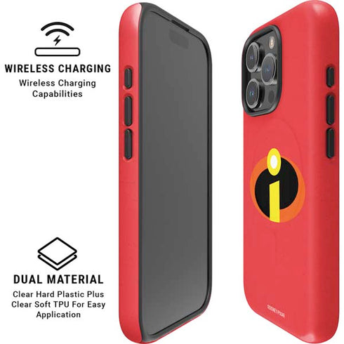 Disney The Incredibles Main Logo iPhone 16 Pro Magsafe Impact Case