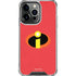 Disney The Incredibles Main Logo iPhone 16 Pro Max Clear Case