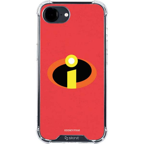 Disney The Incredibles Main Logo iPhone 16e Clear Case