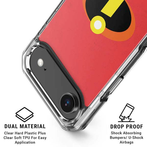 Disney The Incredibles Main Logo iPhone 17 Air Clear Case