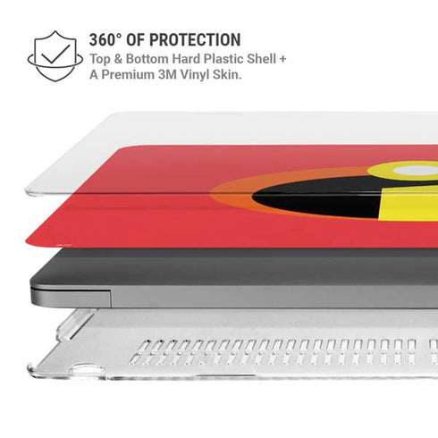 Disney The Incredibles Main Logo MacBook Cases
