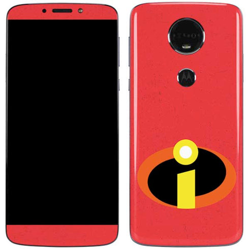 Disney The Incredibles Main Logo Moto E5 Plus Skin