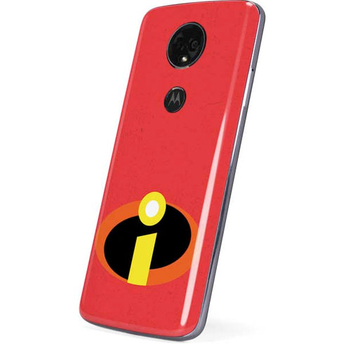 Disney The Incredibles Main Logo Moto E5 Plus Skin