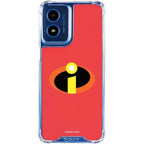 Disney The Incredibles Main Logo Moto G Play 4G (2024) Clear Case