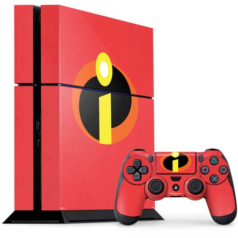 Disney The Incredibles Main Logo PlayStation PS4 Skins