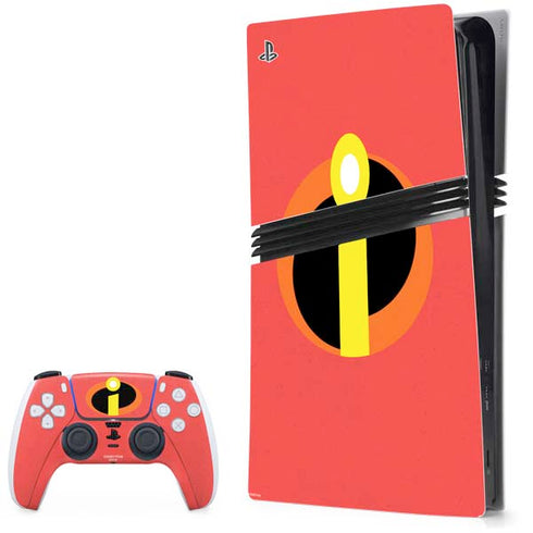 Disney The Incredibles Main Logo PS5 Pro Bundle Skin