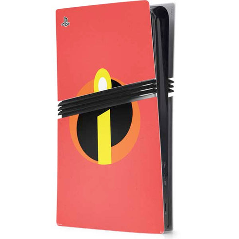 Disney The Incredibles Main Logo PS5 Pro Console Skin