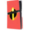 Disney The Incredibles Main Logo PS5 Pro Disk Console Skin