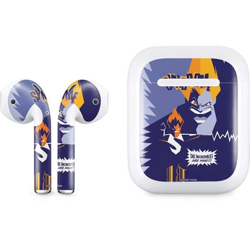 Disney The Incredibles Syndrome Art Apple AirPods Skin