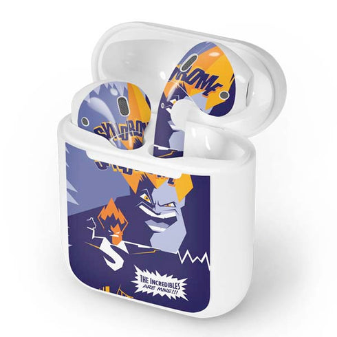 Disney The Incredibles Syndrome Art Apple AirPods Skin