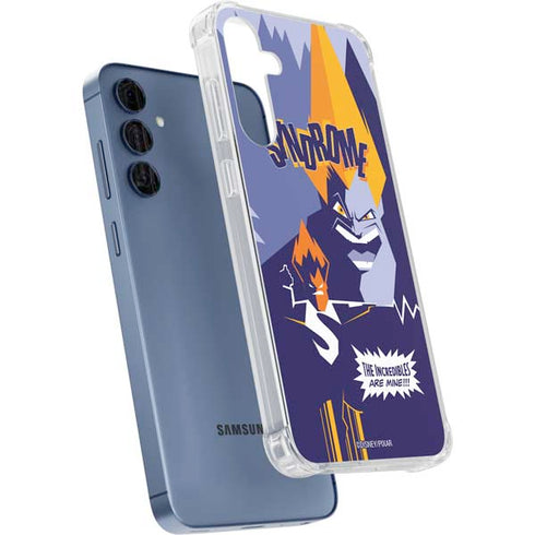 Disney The Incredibles Syndrome Art Galaxy A35 5G Clear Case