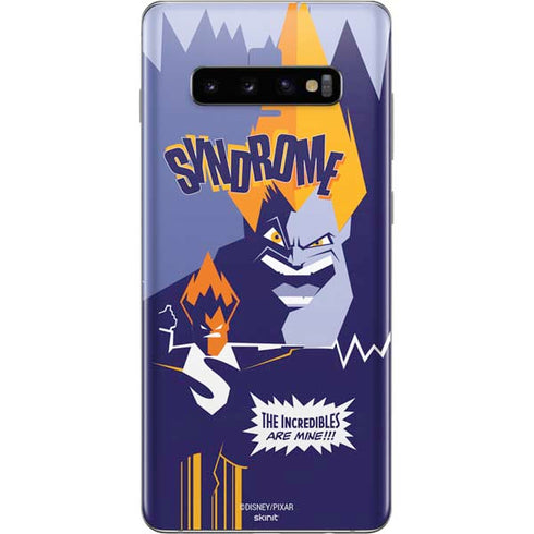 Disney The Incredibles Syndrome Art Galaxy S10 Plus Skin