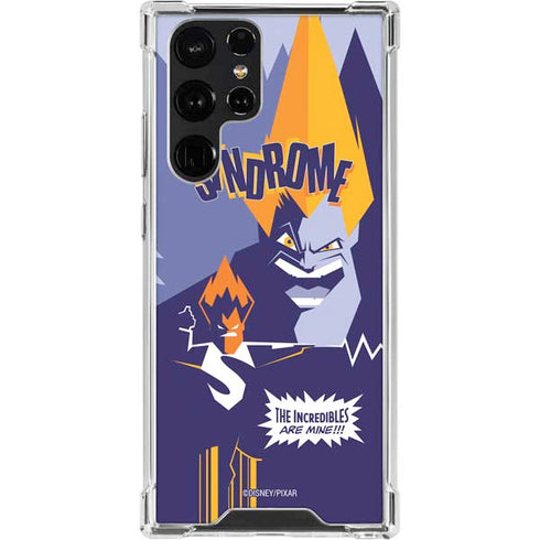 Disney The Incredibles Syndrome Art Galaxy S23 Ultra Clear Case