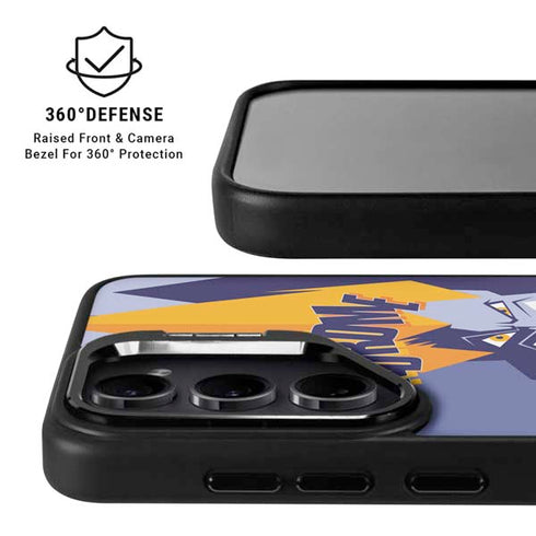 Disney The Incredibles Syndrome Art Galaxy S25 Kickstand Case