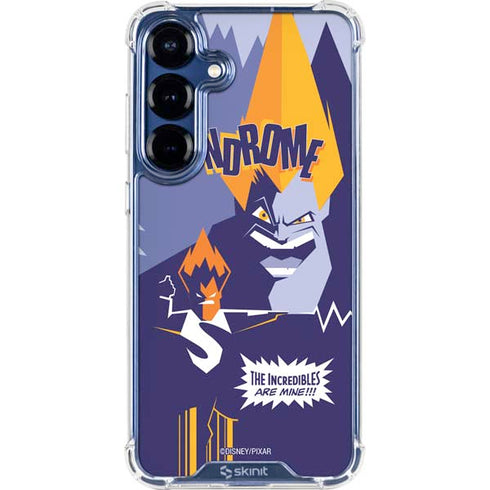 Disney The Incredibles Syndrome Art Galaxy S25 Clear Case