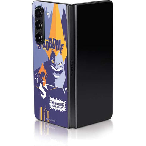 Disney The Incredibles Syndrome Art Galaxy Z Fold5 5G Skin