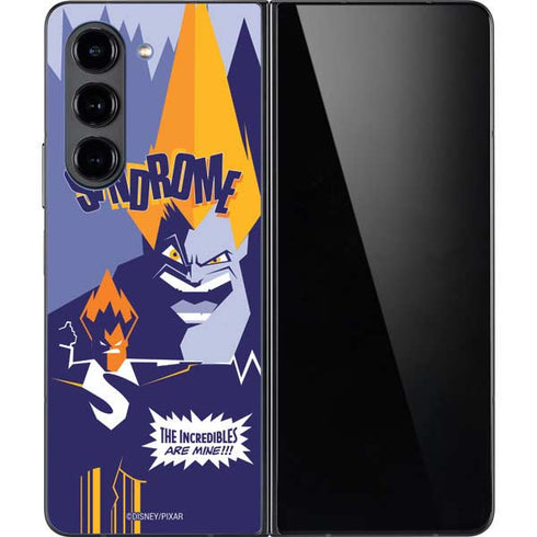 Disney The Incredibles Syndrome Art Galaxy Z Fold5 5G Skin