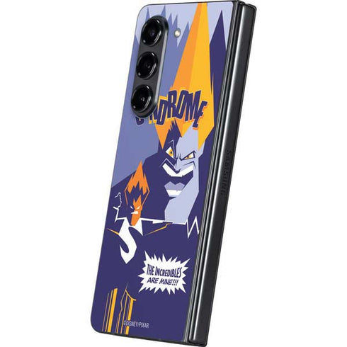 Disney The Incredibles Syndrome Art Galaxy Z Fold5 5G Skin