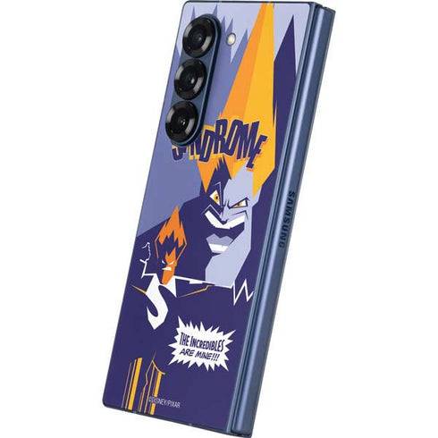 Disney The Incredibles Syndrome Art Galaxy Z Fold6 Skin