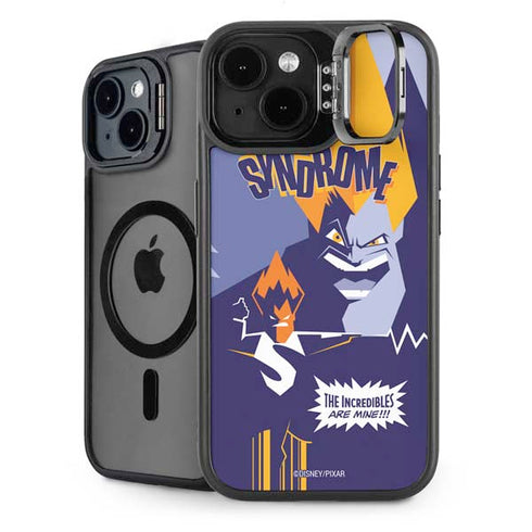 Disney The Incredibles Syndrome Art iPhone 14 Plus Kickstand Case