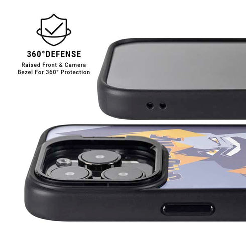 Disney The Incredibles Syndrome Art iPhone 14 Pro Max Kickstand Case