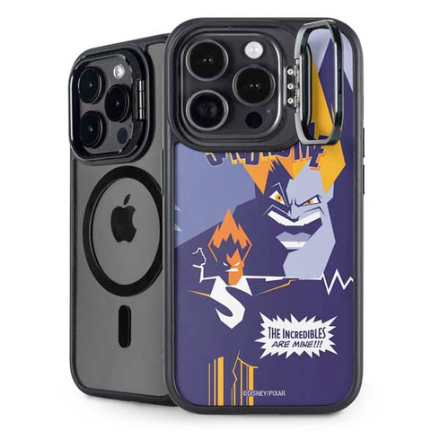 Disney The Incredibles Syndrome Art iPhone 15 Pro Max Kickstand Case