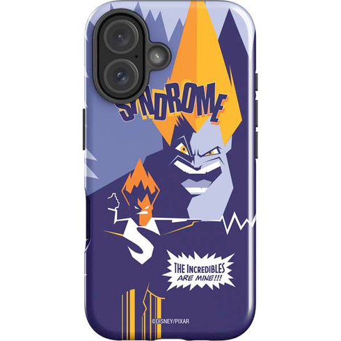 Disney The Incredibles Syndrome Art iPhone 16 Impact Case