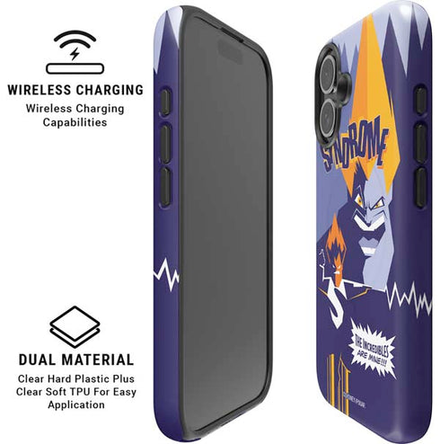 Disney The Incredibles Syndrome Art iPhone 16 Magsafe Impact Case