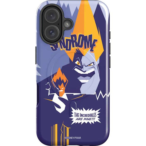 Disney The Incredibles Syndrome Art iPhone 16 Plus Magsafe Impact Case