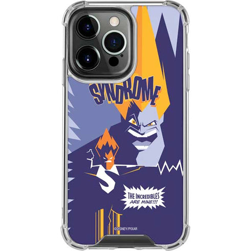 Disney The Incredibles Syndrome Art iPhone 16 Pro Clear Case