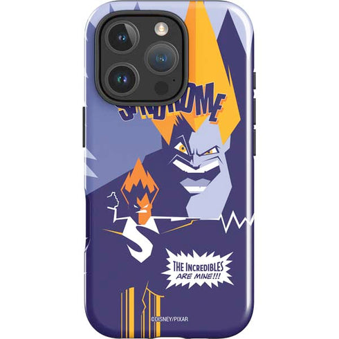 Disney The Incredibles Syndrome Art iPhone 16 Pro Max Impact Case