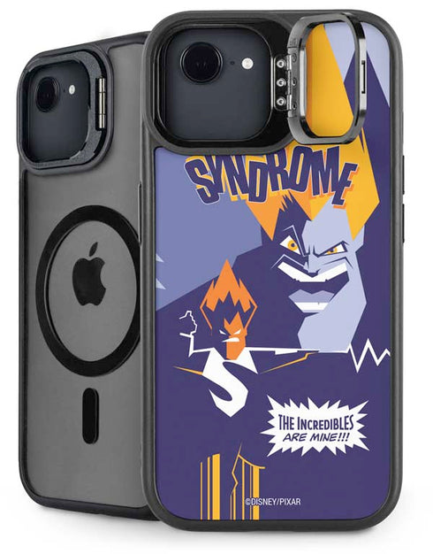Disney The Incredibles Syndrome Art iPhone 16e Kickstand Case