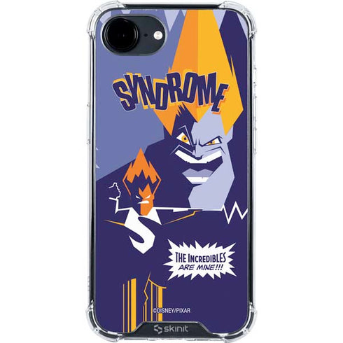 Disney The Incredibles Syndrome Art iPhone 16e Clear Case